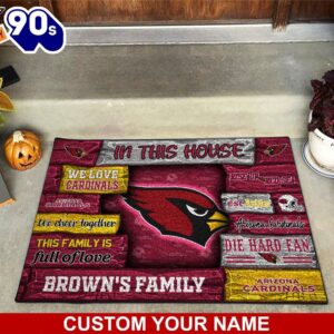 Arizona Cardinals NFL-Custom Doormat For…