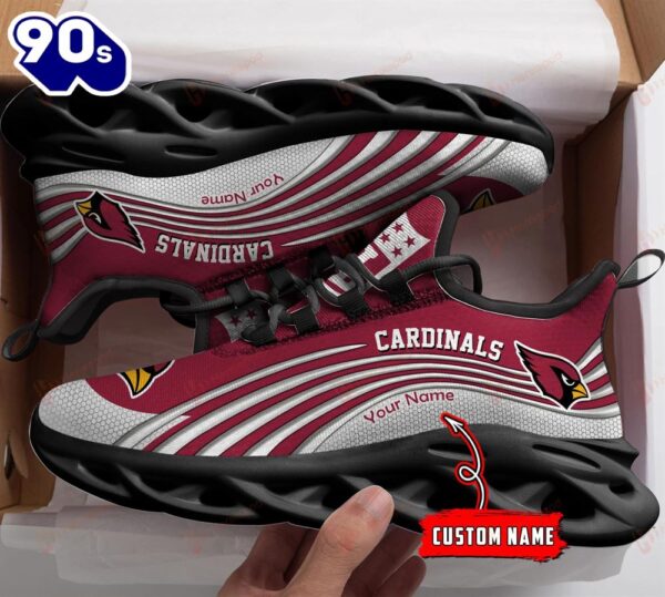 Arizona Cardinals NFL Personalized Clunky Shoes Running Adults
