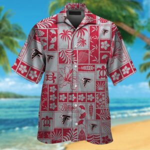 Atlanta Falcons Tropical Hawaiian Short…
