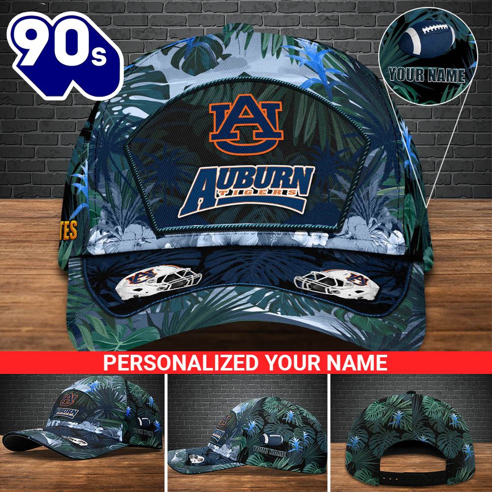 Auburn Tigers Football Team Cap Personalized Your Name NCAA Cap Auburn Tigers Football Team Cap Personalized Your Name NCAA Cap
