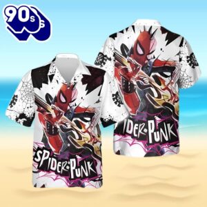 Avengers Spider Man Tropical Hawaiian…