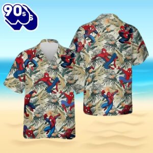 Avengers Spider Man With Floral…