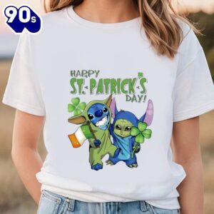 Baby Yoda And Stitch Irish…
