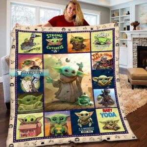 Baby Yoda Blanket For Adults