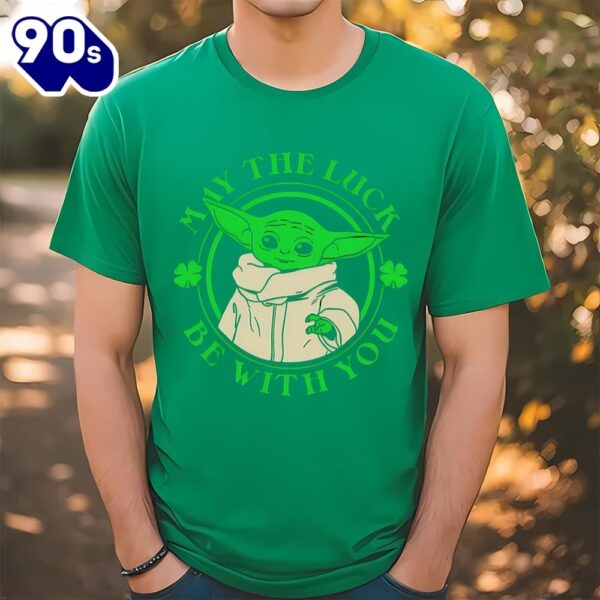 Baby Yoda May The Luck Be With You St Patrick’s Day