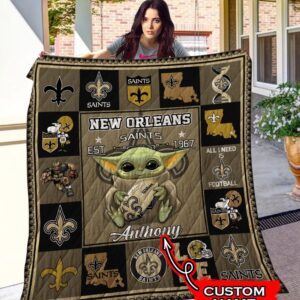 Baby Yoda New Orleans Saints…