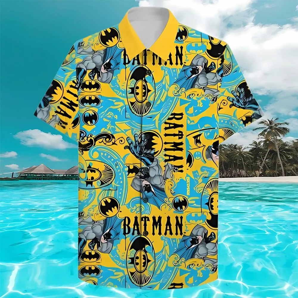 Batman Yellow Color Hawaiian Summer…