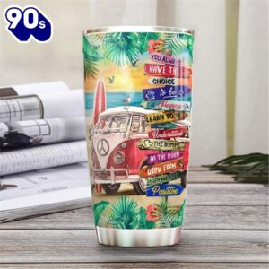Beach Hippie Van Stainless Steel…