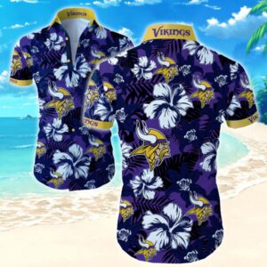 Beach Shirt NFL Minnesota Vikings…