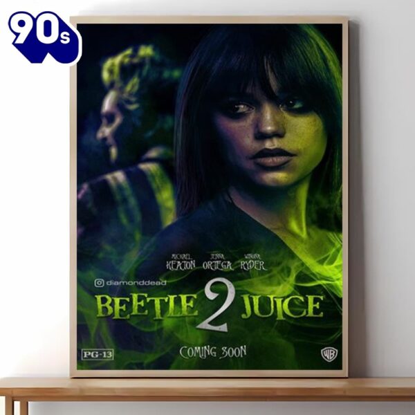 Beetlejuice 2 Movie Poster Wall Art