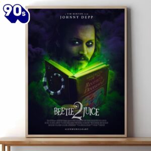 Beetlejuice 2 Movie Poster Wall…