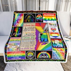 Blanket For Lgbt, Pride Blanket…