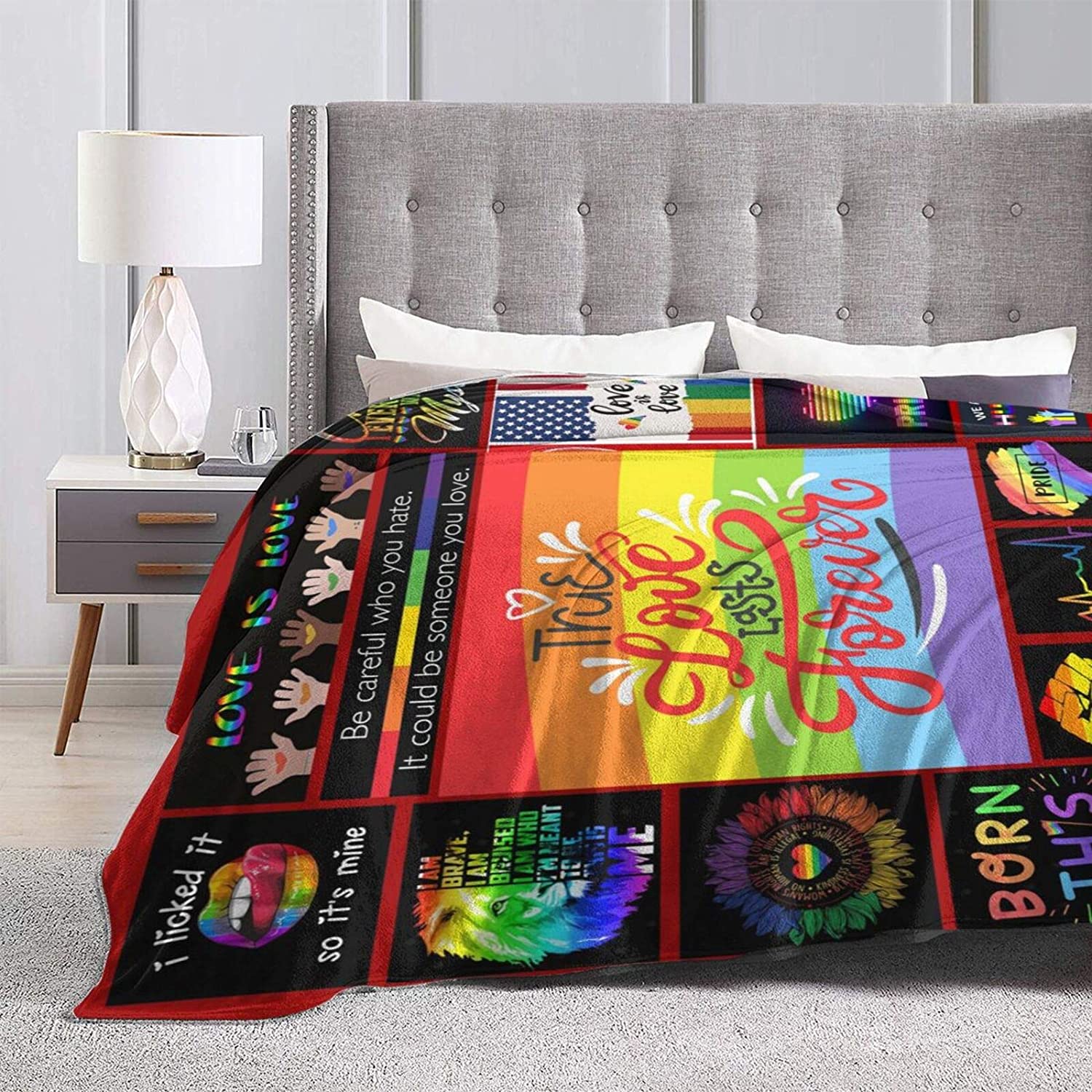 Blankets Lgbt Gay Pride, I Lick It So It'S Mine Love Is Love Pride Blanket For Lgbtq Blankets Lgbt Gay Pride, I Lick It So It'S Mine Love Is Love Pride Blanket For Lgbtq