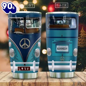 Blue Royal Hippie Van Personalized…
