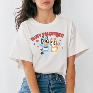 Bluey Valentines Shirt Birthday Party…