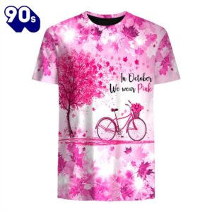 Breast Cancer Bike Maple Leaf…