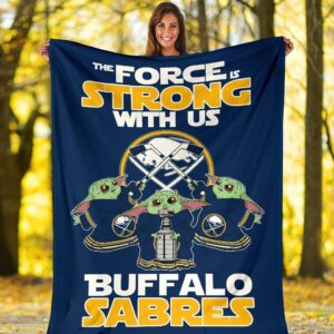 Buffalo Sabres Baby Yoda Fleece…