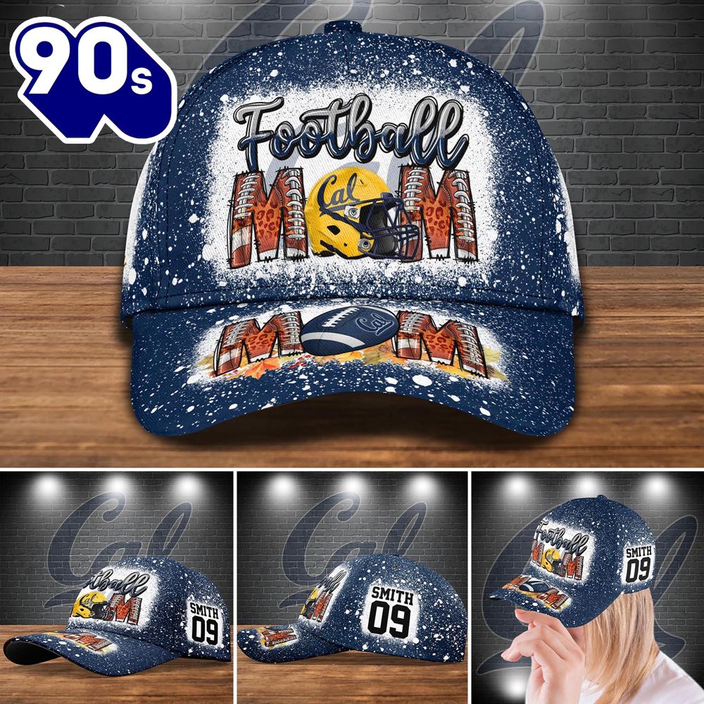 California Golden Bears Bleached Cap Custom Your Name And Number NCAA Cap California Golden Bears Bleached Cap Custom Your Name And Number NCAA Cap