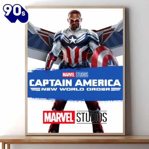 Captain America Brave New World 2024 Movie Poster For Fans