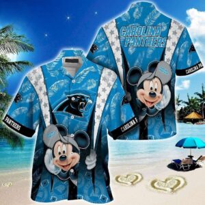 Carolina Panthers Logo Mickey Mouse…