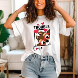 Chip And Dale Valentine T-ShirtDisney…