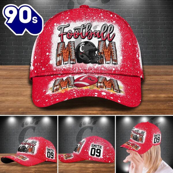 Cincinnati Bearcats Bleached Cap Custom Your Name And Number NCAA Cap