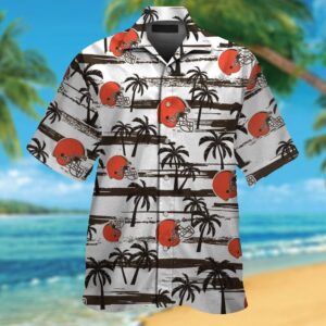 Cleveland Browns Short Sleeve Button…