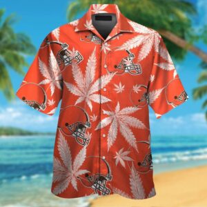 Cleveland Browns Short Sleeve Button…