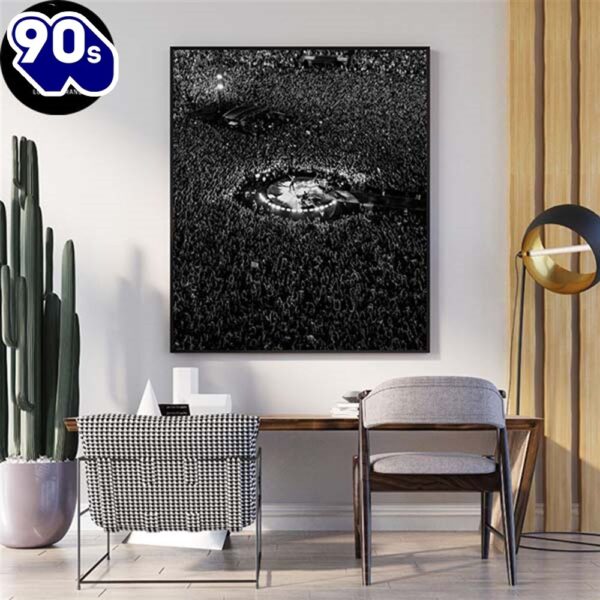 Coldplay Music Of The Spheres World Tour Poster Canvas