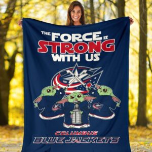 Columbus Blue Jackets Fleece Blanket…