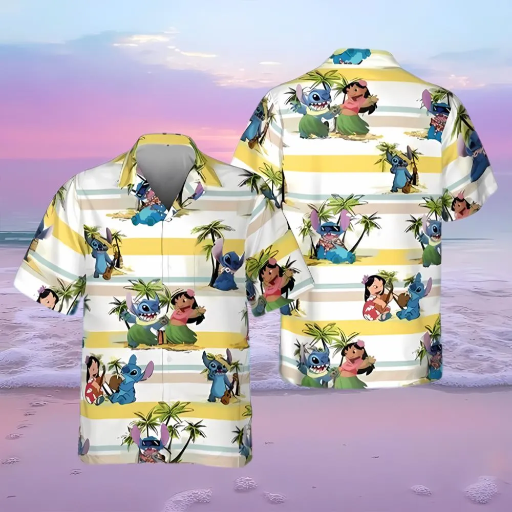 Cool Lilo And Stitch Hawaiian…
