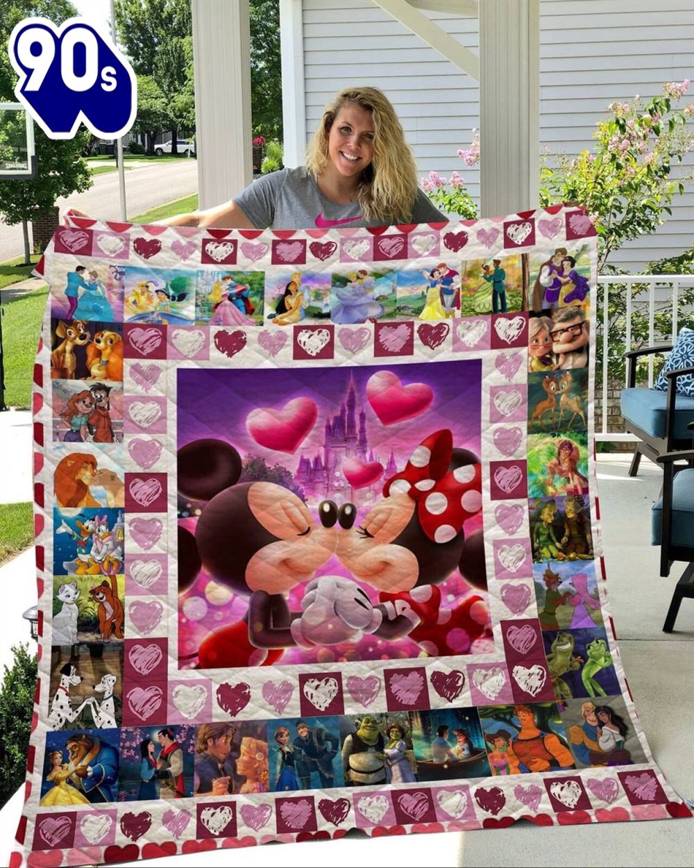 Couple Love Disney Mickey Mouse Cartoon 980 Gift Lover Blanket Couple Love Disney Mickey Mouse Cartoon 980 Gift Lover Blanket