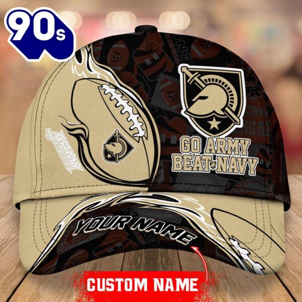Custom Army Black Knights Unisex Adults Adjustable Snapback Sportswear  NCAA Cap