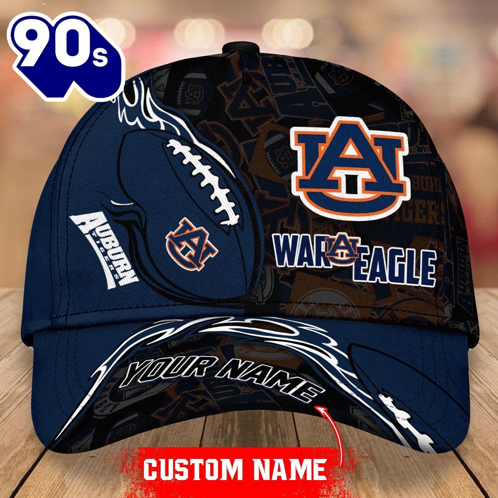 Custom Auburn Tigers Unisex Adults Adjustable Snapback Sportswear NCAA Cap Custom Auburn Tigers Unisex Adults Adjustable Snapback Sportswear NCAA Cap