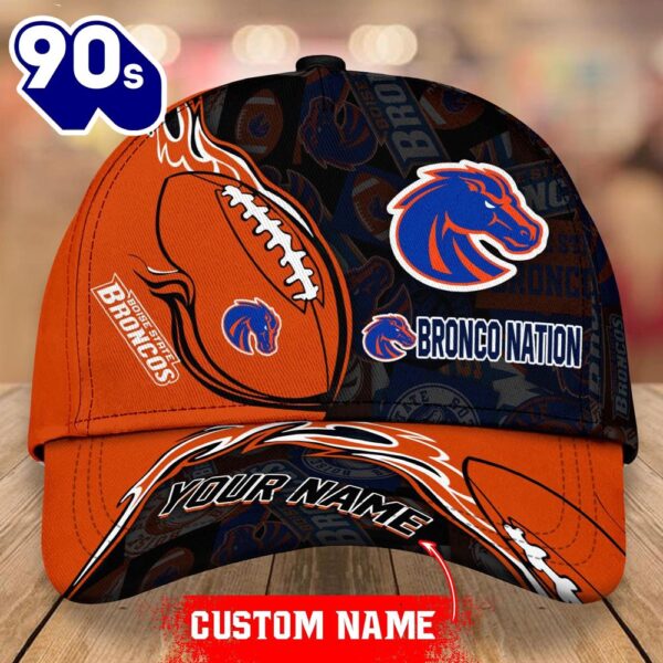 Custom Boise State Broncos Unisex Adults Adjustable Snapback Sportswear  NCAA Cap