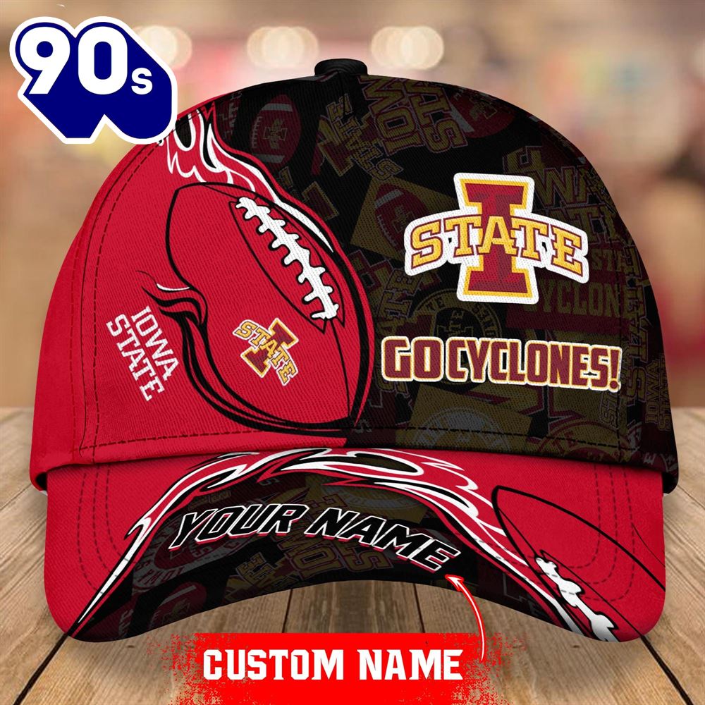 Custom Iowa State Cyclones Unisex Adults Adjustable Snapback Sportswear NCAA Cap Custom Iowa State Cyclones Unisex Adults Adjustable Snapback Sportswear NCAA Cap