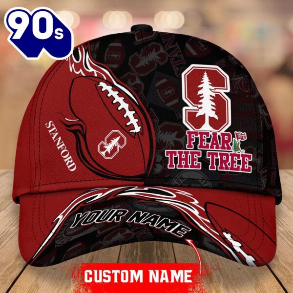 Custom Stanford Cardinal Unisex Adults Adjustable Snapback Sportswear  NCAA Cap