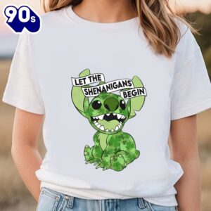 Cute Stitch St Patricks Day…