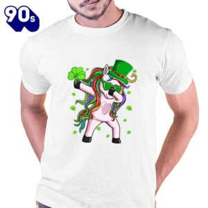 Dabbing Lepricorn Irish Unicorn St…