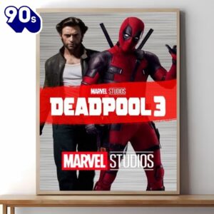Deadpool 3 Poster Movie Art Print Wall