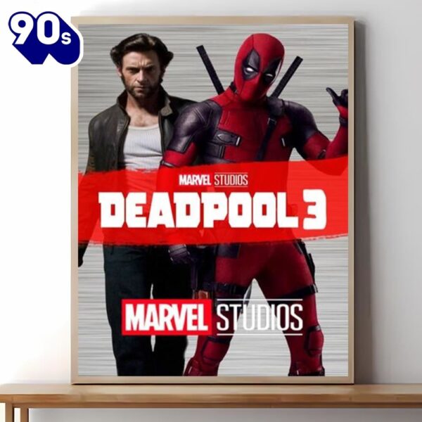 Deadpool 3 Poster Movie Art Print Wall