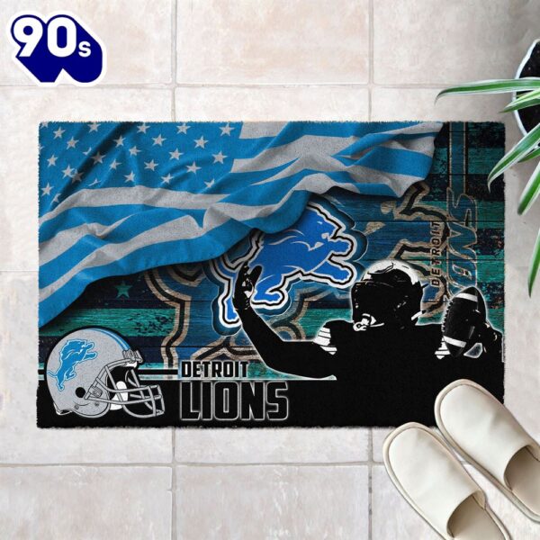 Detroit Lions NFL-Doormat For Your This Sports Season