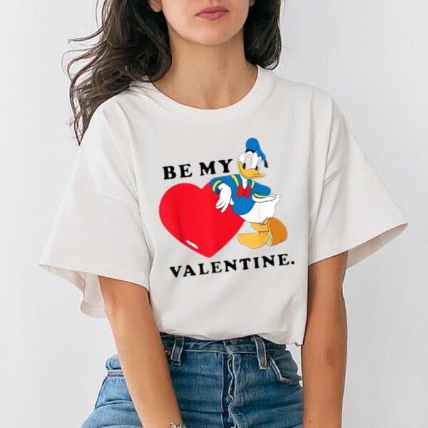 Disney Be My Valentine Donald Duck T-Shirt