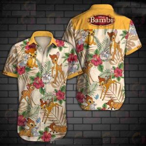 Disney Hawaiian Shirt Summer Beach…