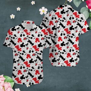 Disney Hawaiian Shirt Summer Beach…