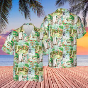 Disney Hawaiian Shirt Summer Beach…