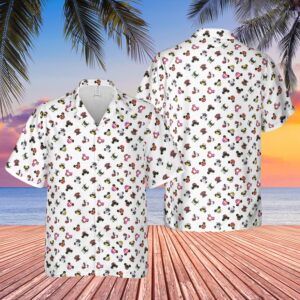Disney Hawaiian Shirt Summer Beach…