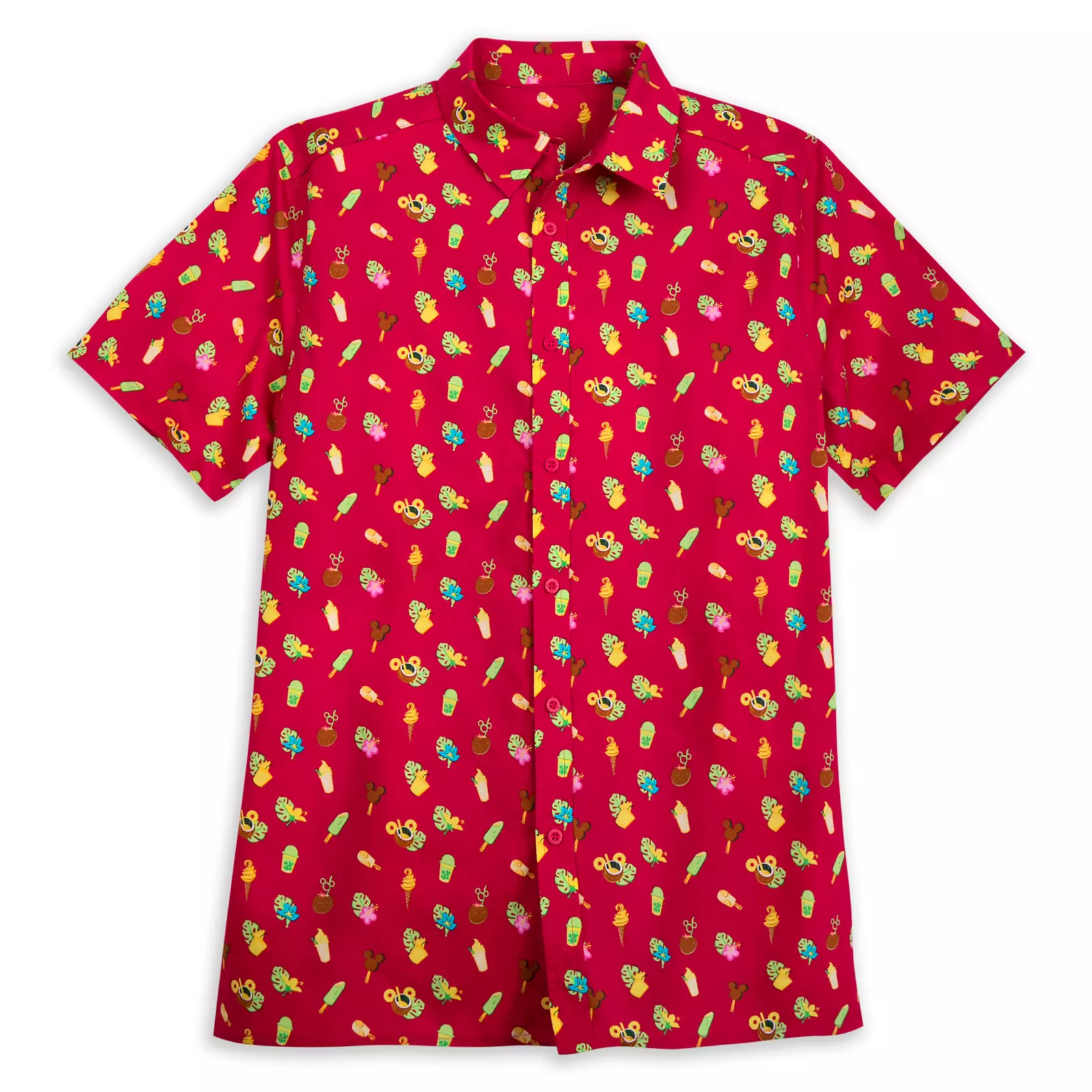 Disney Hawaiian Shirt Summer Beach…