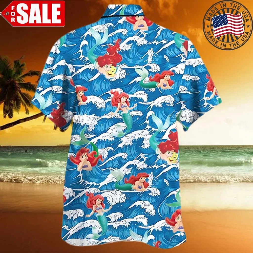 Disney Hawaiian Shirt Summer Beach…