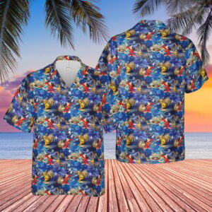 Disney Hawaiian Shirt Summer Beach…